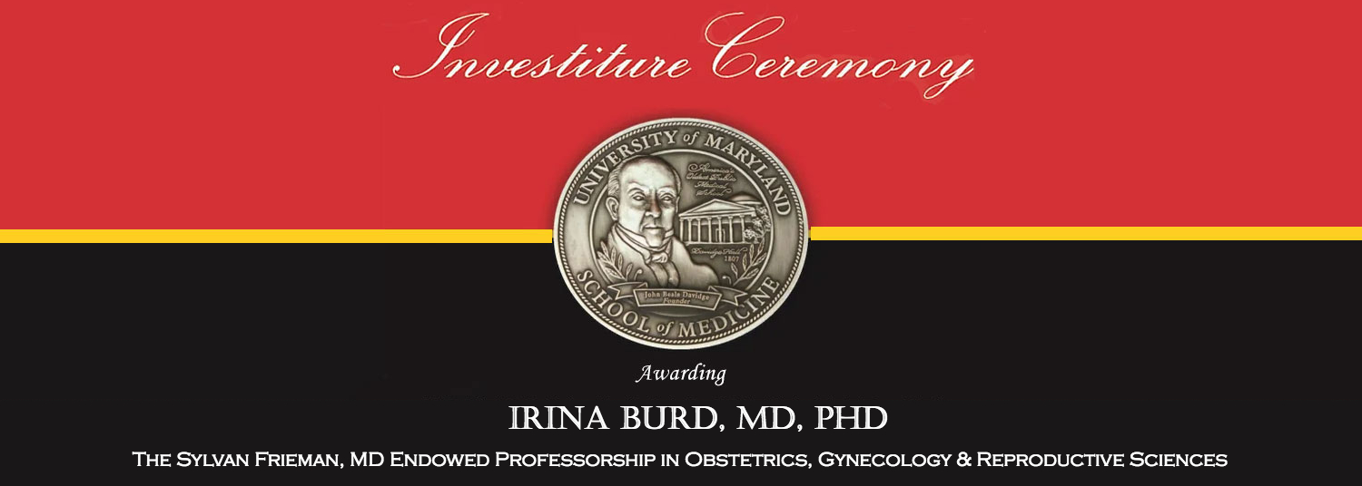 Irina Burd Investiture Ceremony