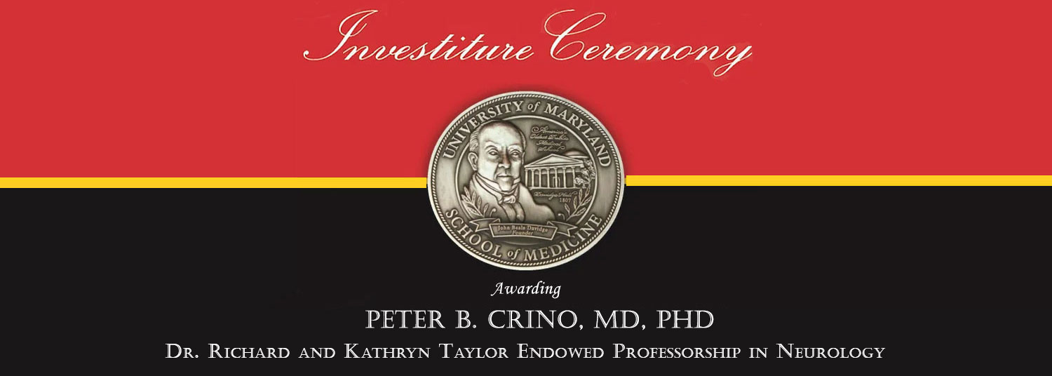 Peter Crino Investiture Ceremony