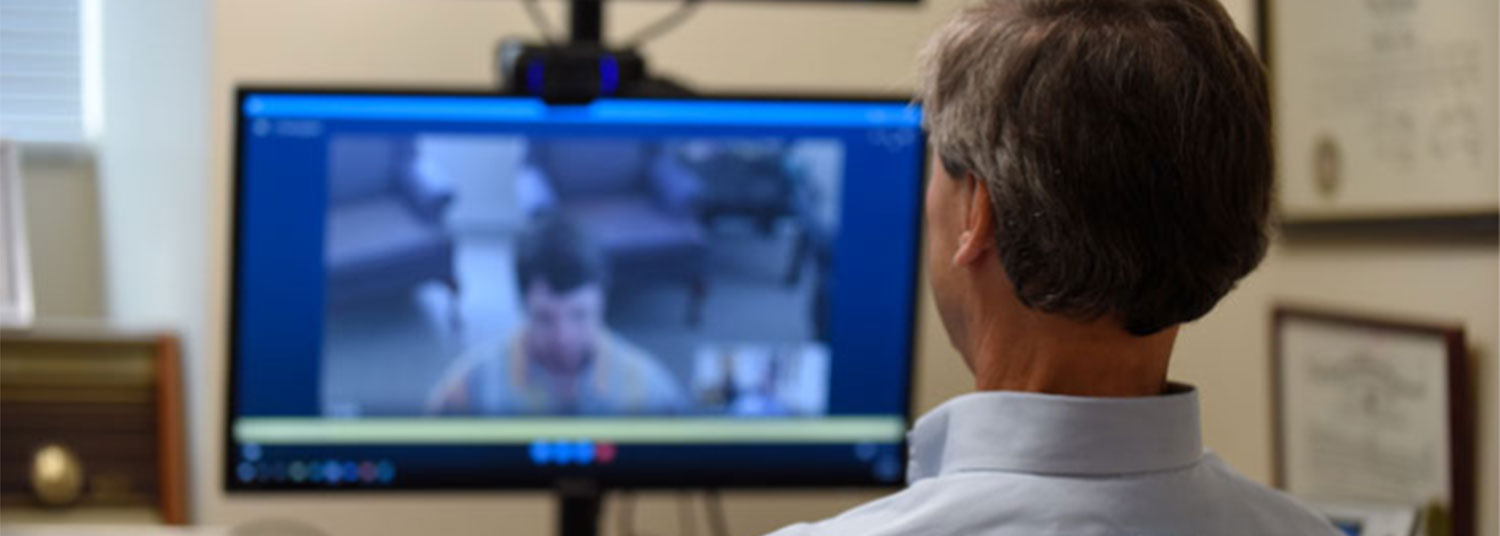 ESMCC Addictions Psychiatrist Eric Weintraub using telepsychiatry