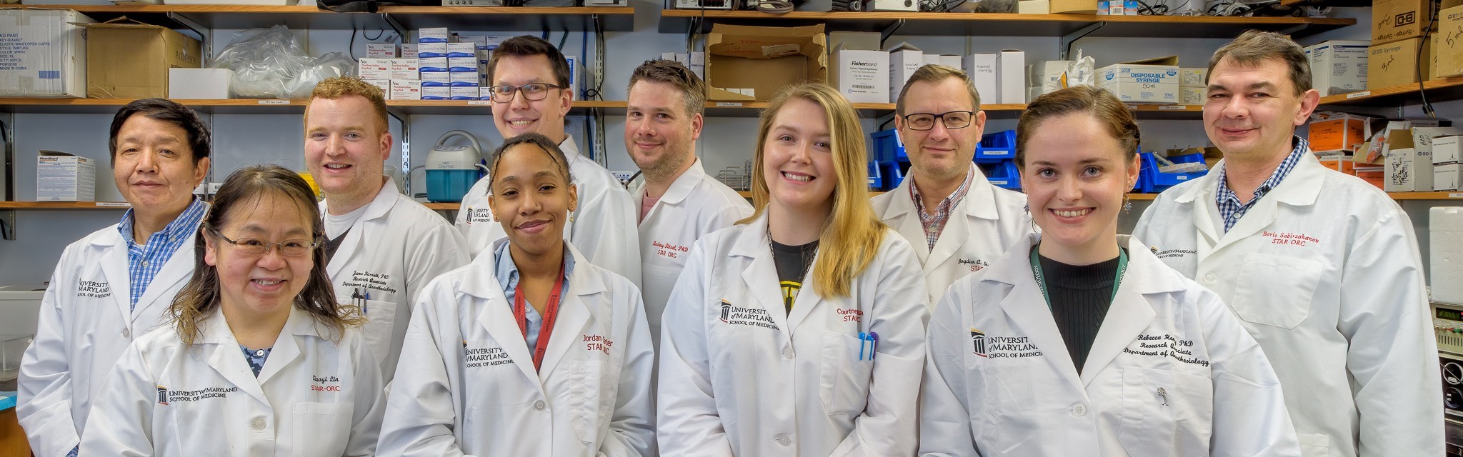 Members of Dr. Alan I. Faden and Dr. Bodgan Stoica's Lab Groups