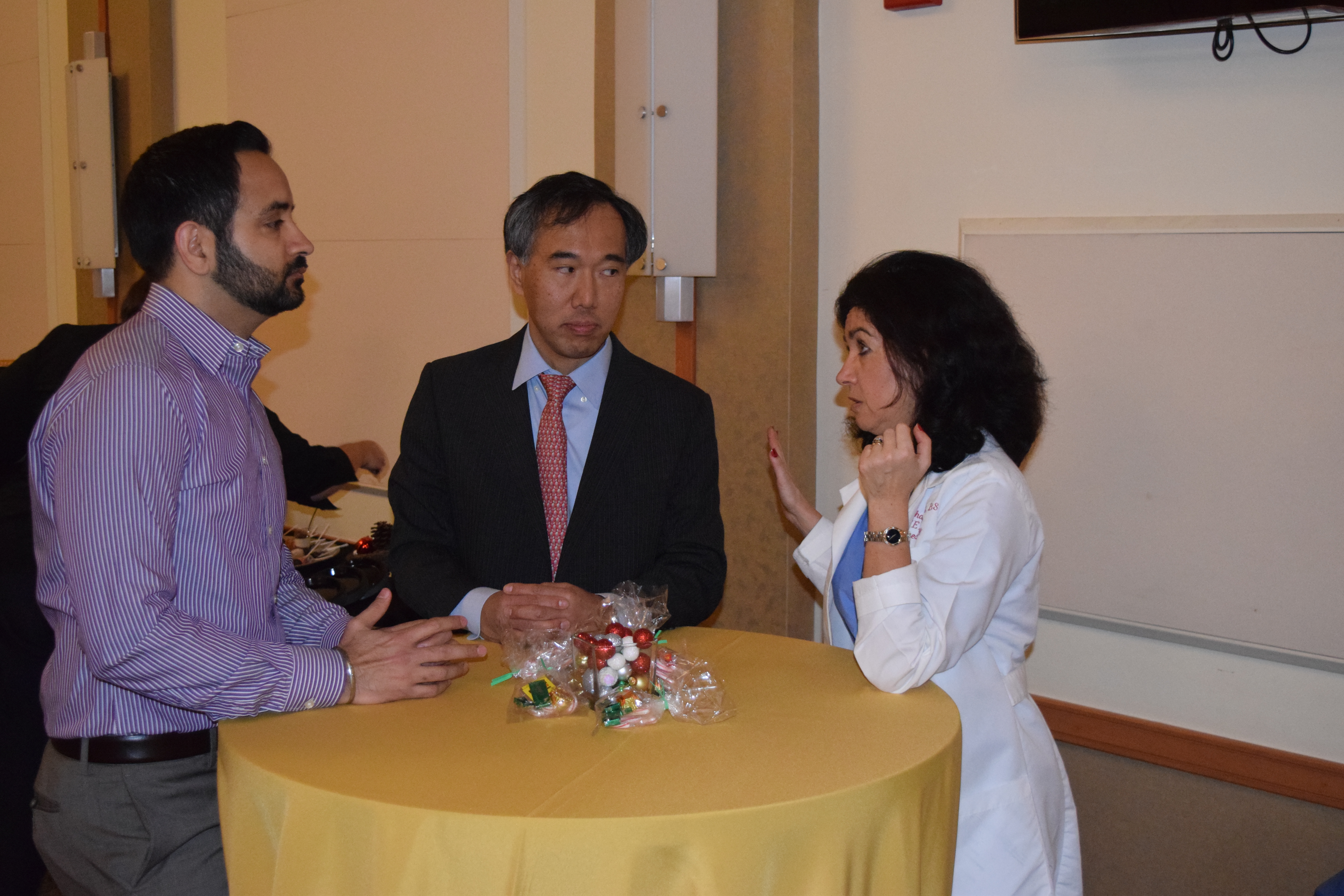 Dr. Ashanpreet Grewal, Dr. Kenichi Tanaka and Inna Shats 