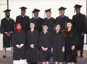 Group photo of DMRT graduates