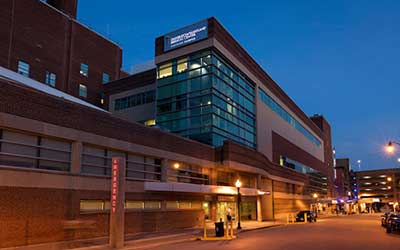 Photo of UMMC: Midtown Campus at night