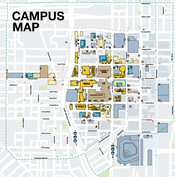 University Of Maryland Baltimore Campus Map Emalia Mireielle