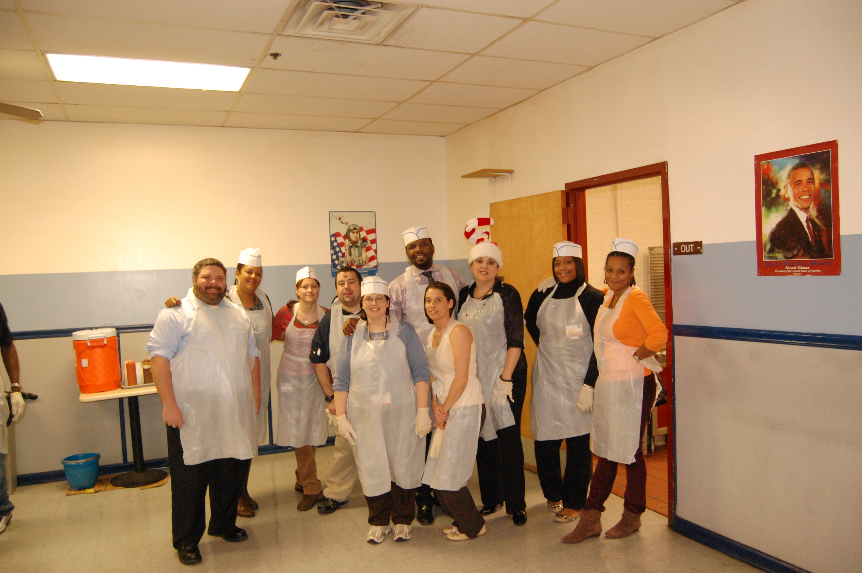 Anesthesiology staff - Holiday giving 2013