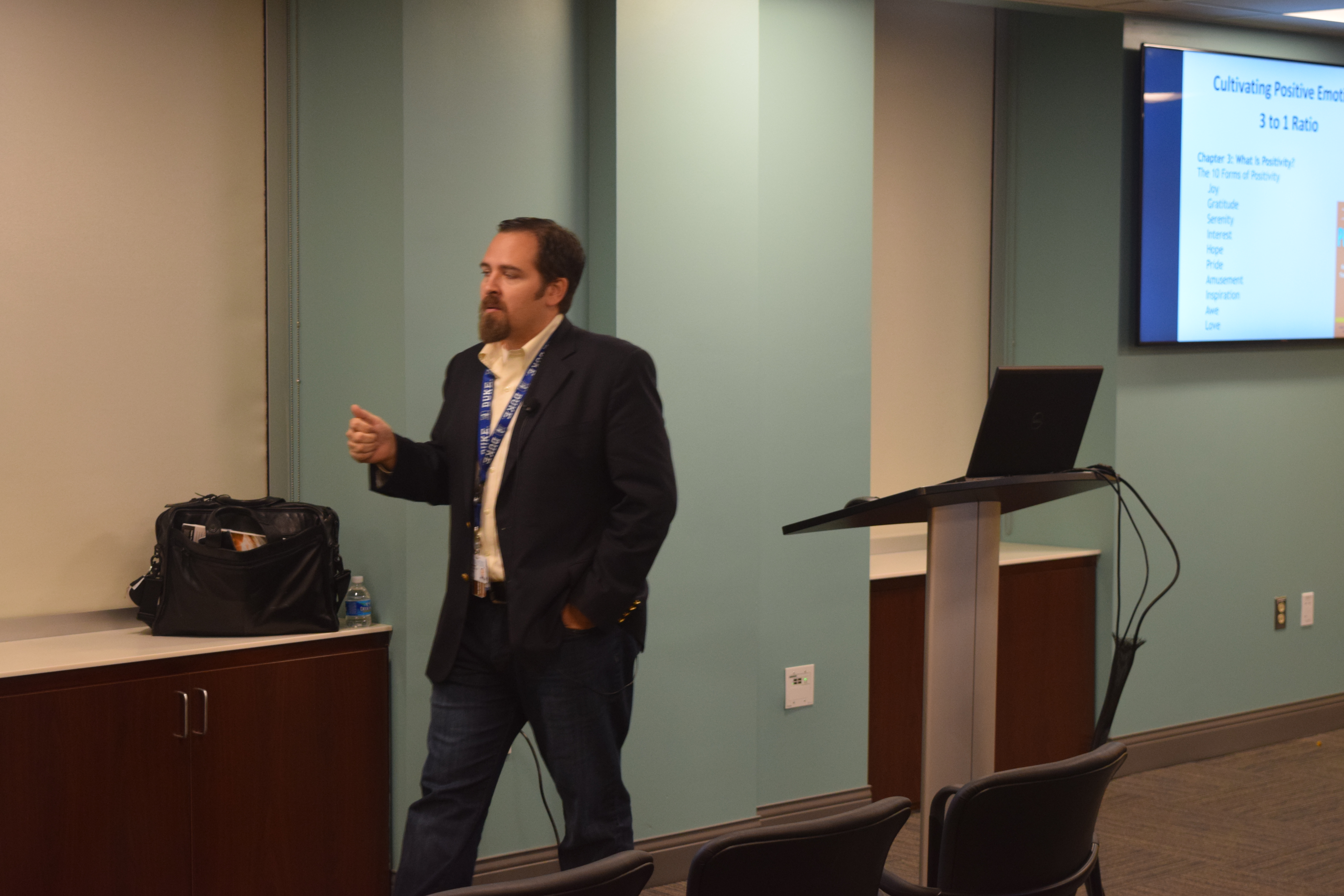  J. Bryan Sexton, PhD, Director of Duke Patient Safety Center presents 