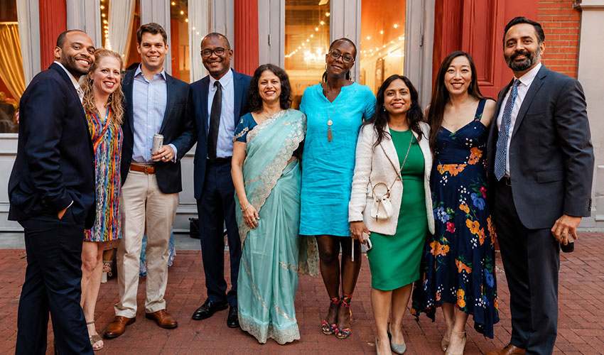Group photo of Anesthesiologist at an event