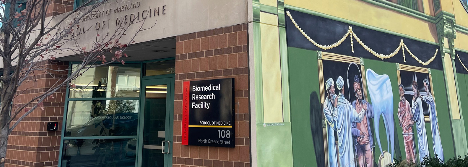 Biochemistry building exterior