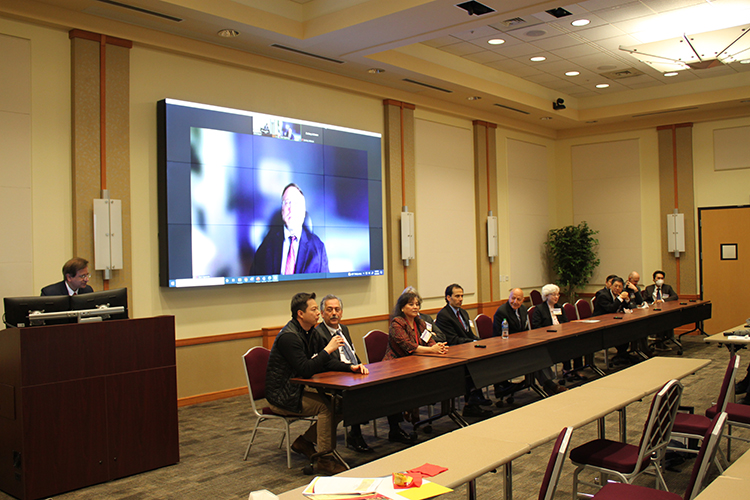 Image of panel speakers