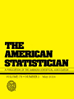 The American Statistician cover