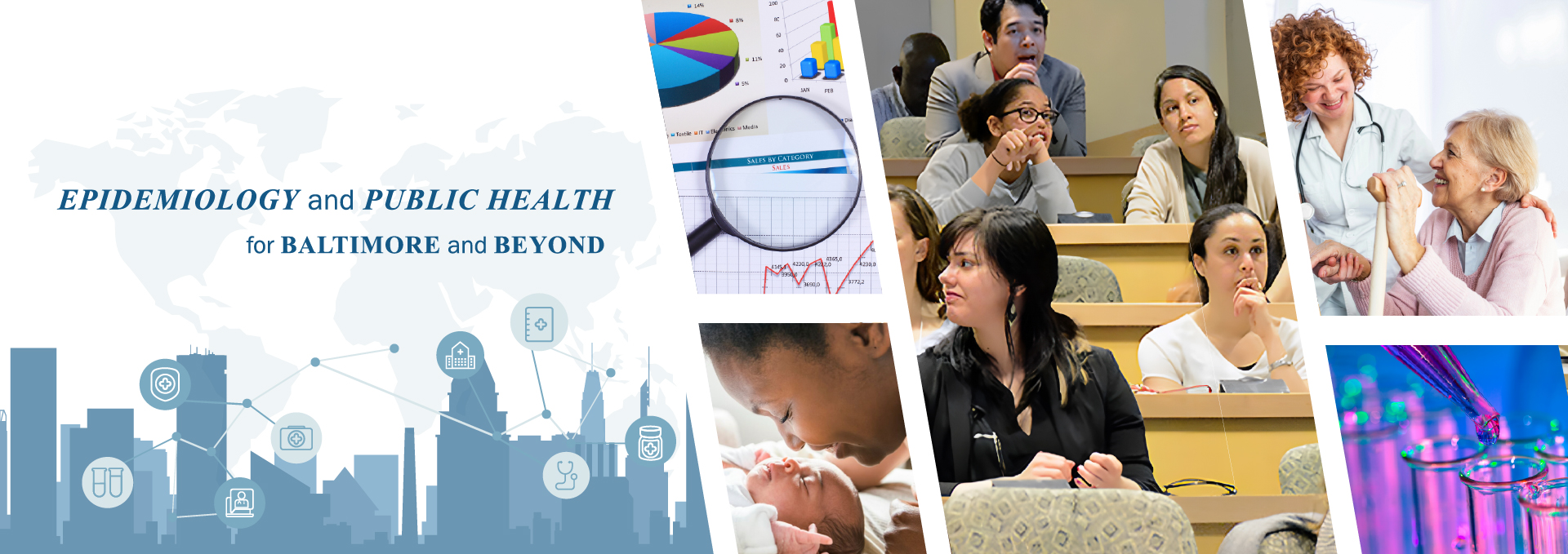 collage of divisions