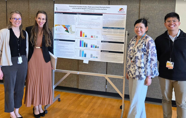 Left to right: Dr. Maia Tinder (PGY-3), Dr. Marissa Khajavi, Dr. Jenny Su (PGY-3), and Dr. Gabriel Pontipiedra (PGY-3)