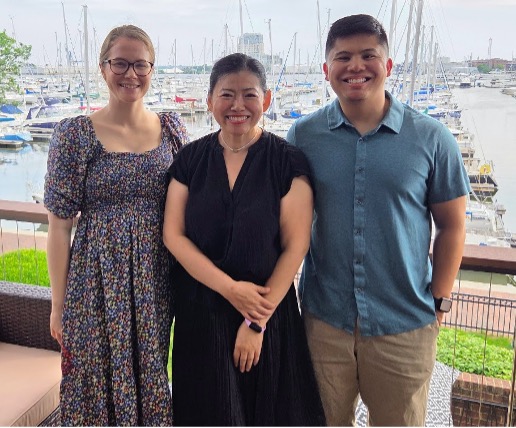 Preventive Medicine Residency Program residents celebrate at an end-of-year picnic