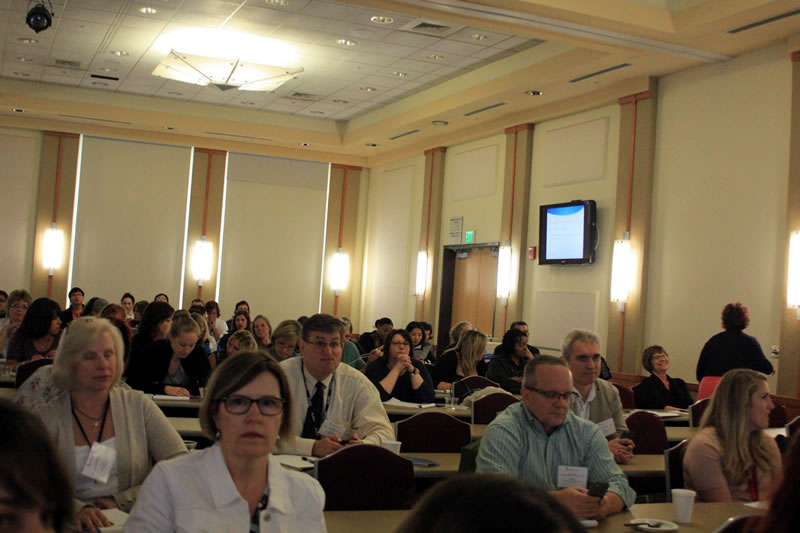 Audience at symposium