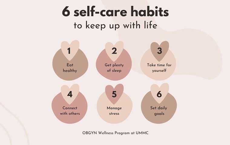 6 Self Care Habits