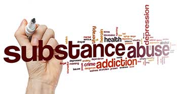 Substance abuse words