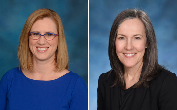 Dr. Sarah McAvoy and Dr. Wendy Citron