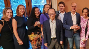 Department welcome reception with faculty, staff, residents, and alumni at ASTRO 2024 in Washington, DC