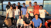 RadOnc Residents on boat cruise