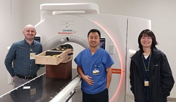 Physics Residents at St Joseph Medical Center CT Sim in 2026