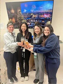 Image of Residents celebrating