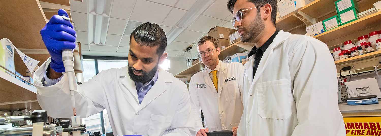 Group of researchers in lab