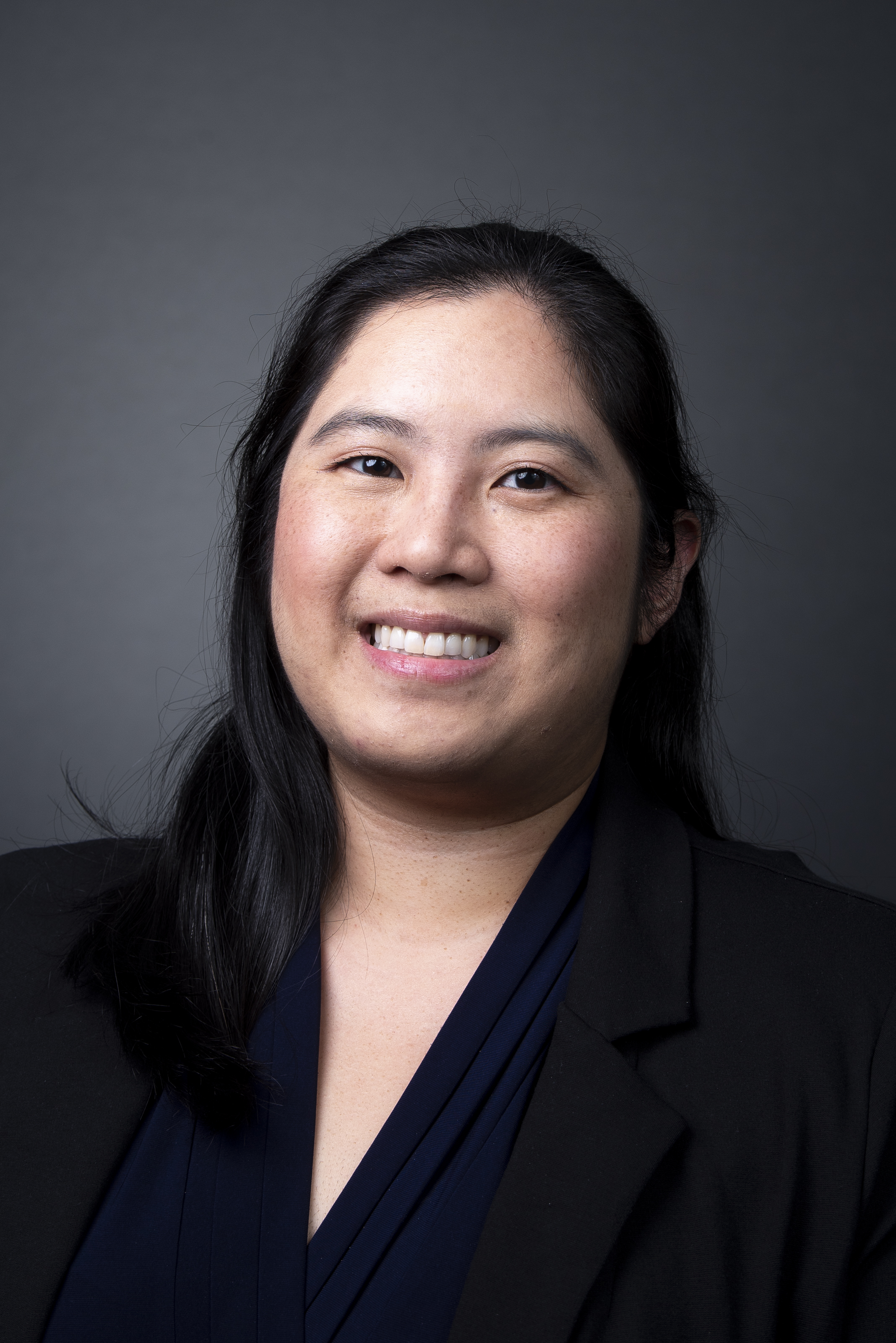 A person smiling