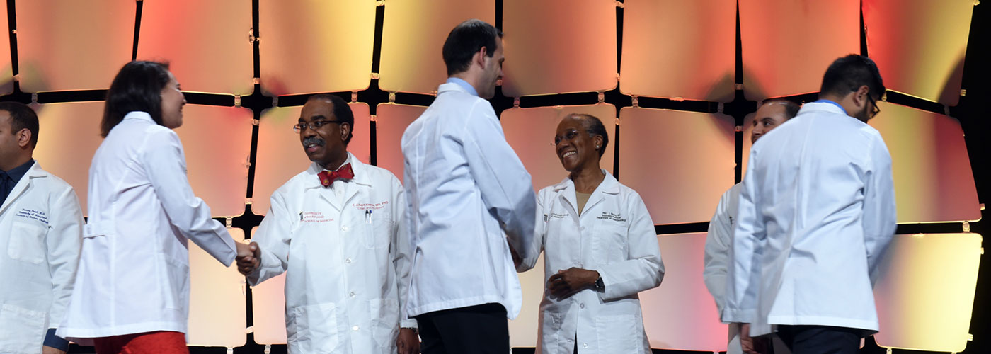 White Coat Ceremony - Hand Shaking - 2016