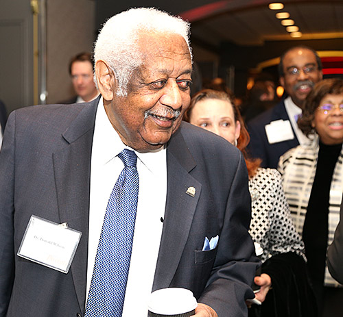 Dr. Wilson at the UMSOM Diversity Dinner