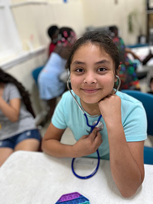 Mini-Med School Kids participant