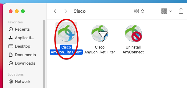 Cisco VPN Screenshot