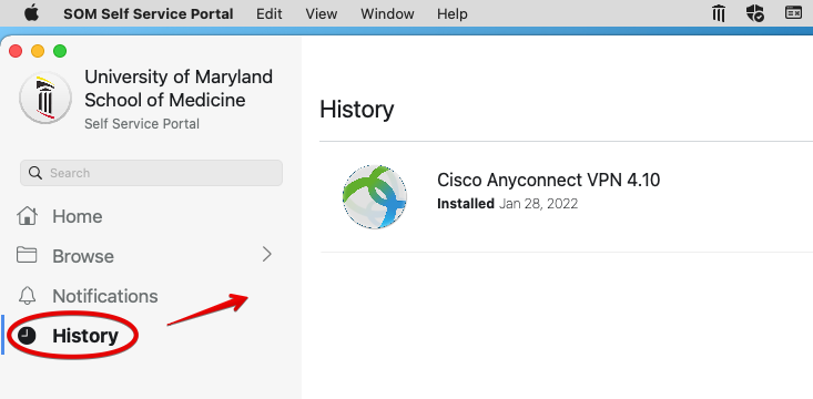 Cisco VPN Screenshot