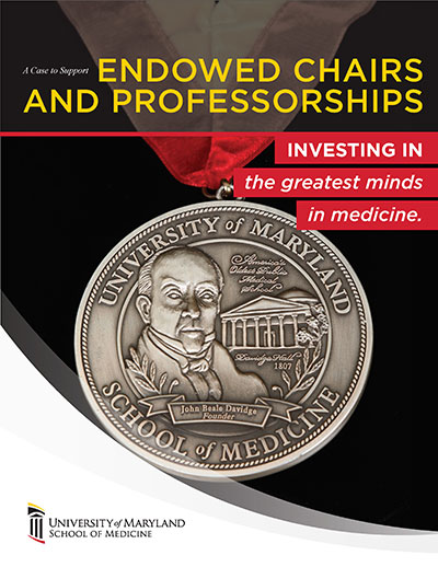 Cover of Endowed Professorships brochure