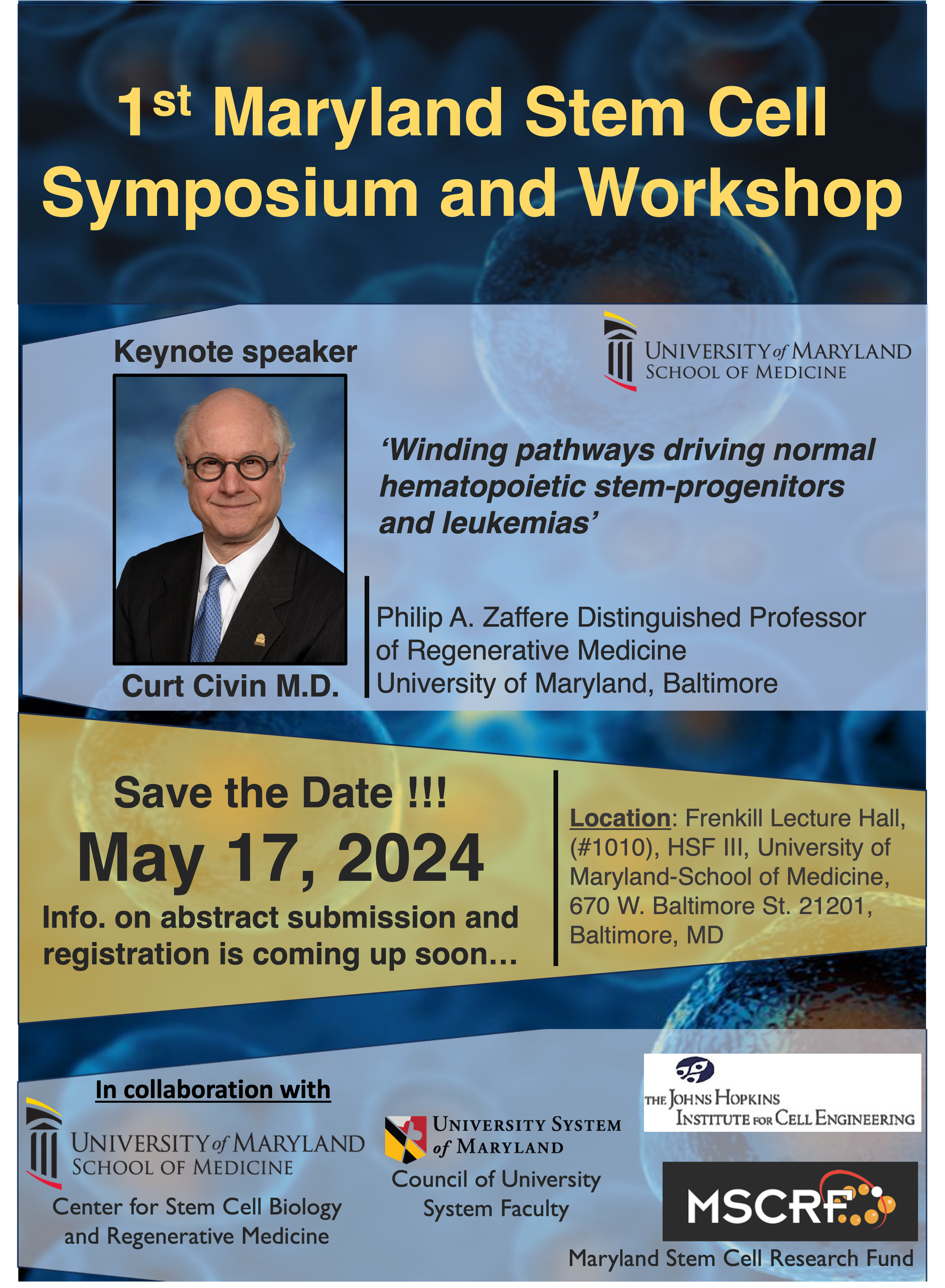 2024 UMB Spring Symposium Flyer