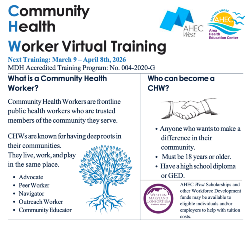 CHW Training Spring 2026