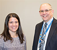 Leah Millstein, MD and David Mallott, MD