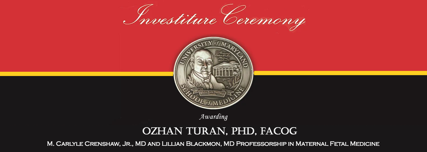 Ozhan Turan Investiture Celebration